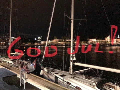 Bilde fra nyhetsartikkelen «God Jul og Godt Nytt Seilerår»